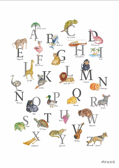 Poster abecedario