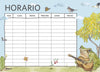 HORARIO - PERSONAJES ANIMADOS